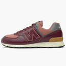 New Balance 574 Burgundy Gray