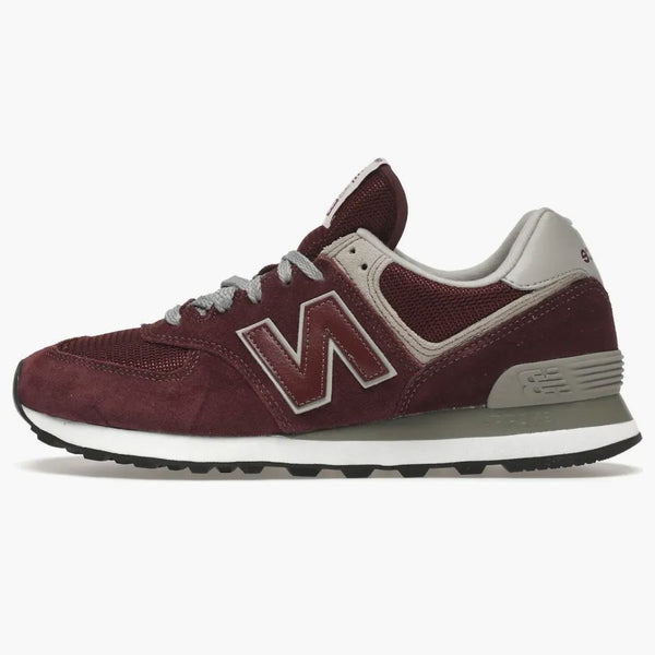 New Balance 574 Burgundsko