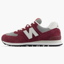 New Balance 574 Claret White