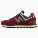 New Balance 574 Classic Crimson Mercury Red