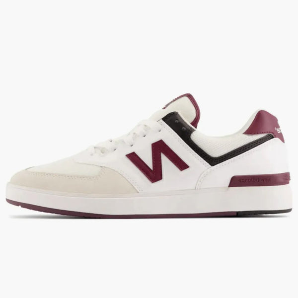 New Balance 574 Soud White Crimson