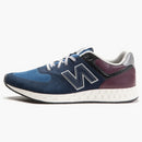 New Balance 574 Fresh Foam Mita Sneakers Navy Burgundy