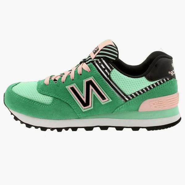 New Balance 574 Green Slate Peridot Green (women's)