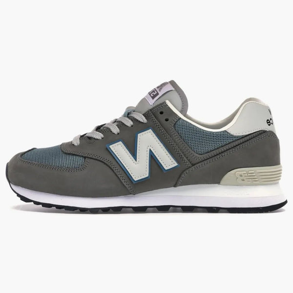 New Balance 574 Šedá denní ocelová modrá