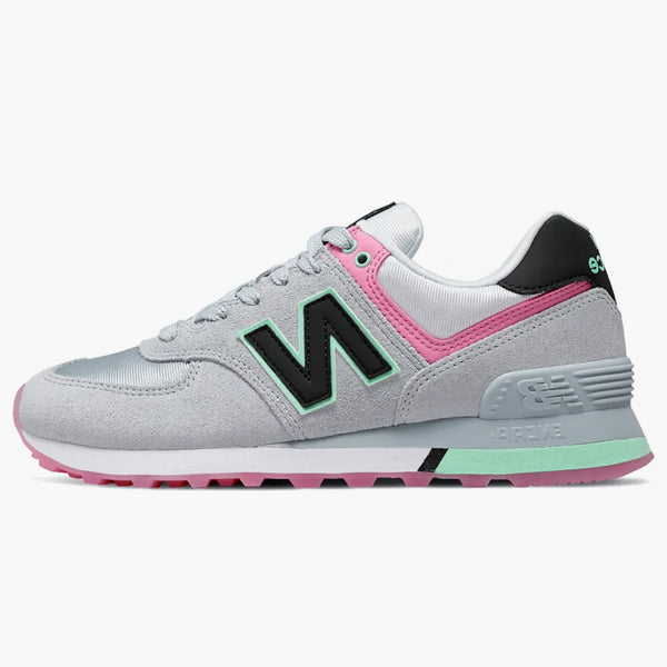 New Balance 574 Grey Pink Mint (women's)