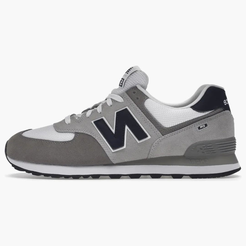 New Balance 574 Gray White Navy