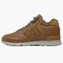 New Balance 574 High Marrone
