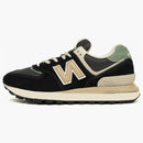 New Balance 574 Legacy Black Tan Green