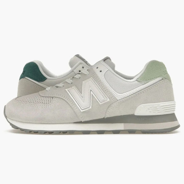 New Balance 574 Light Grey Mint Green (women's)