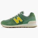 New Balance 574 Mallard Green Yellow (women's)