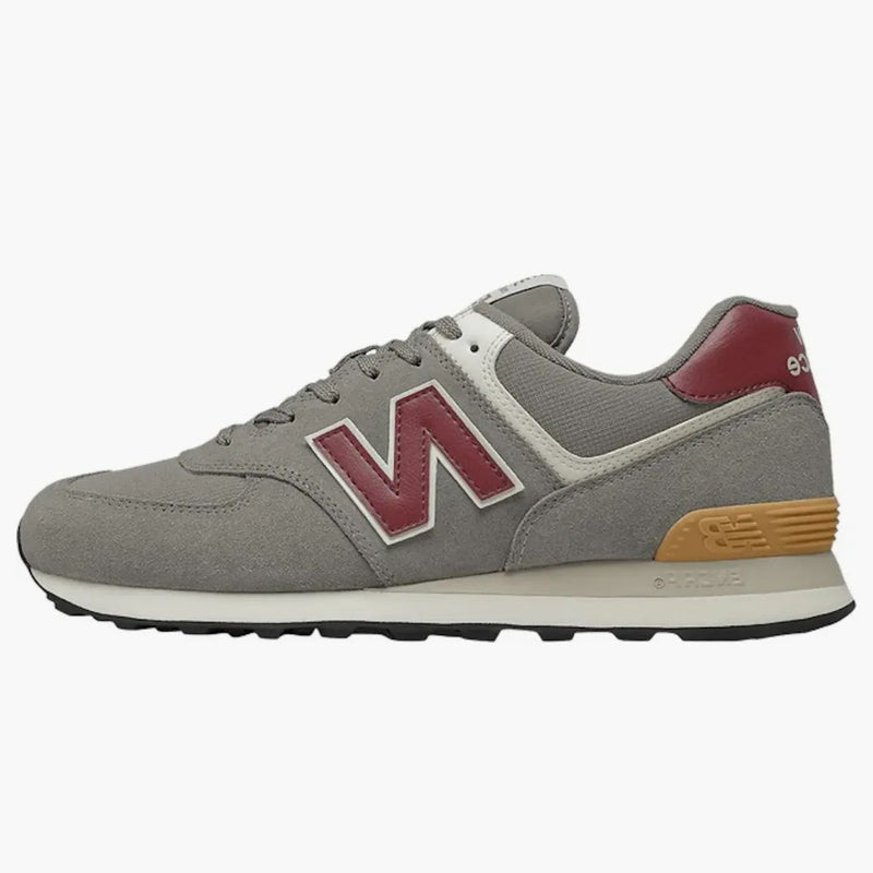 New Balance 574 Marblehead Light Burgundsko