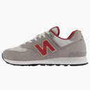 New Balance 574 Marblehead Summer Fog Cardinal