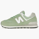 New Balance 574 Mint White