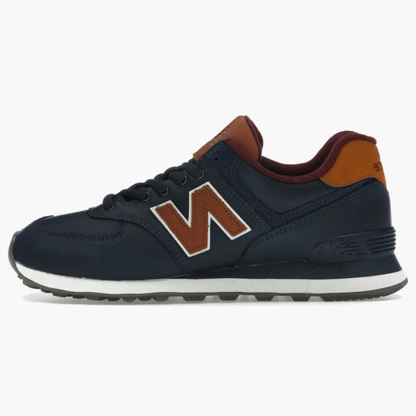 New Balance 574 NB Navy Classic Burgundsko