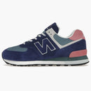 New Balance 574 Navy Natural Pink