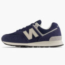 New Balance 574 Navy Off White