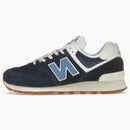 New Balance 574 Navy White Blue