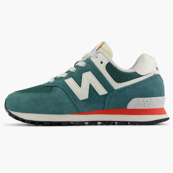 New Balance 574 New Spruce Blast Red (ps)