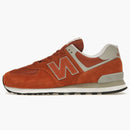 New Balance 574 Naranja gris