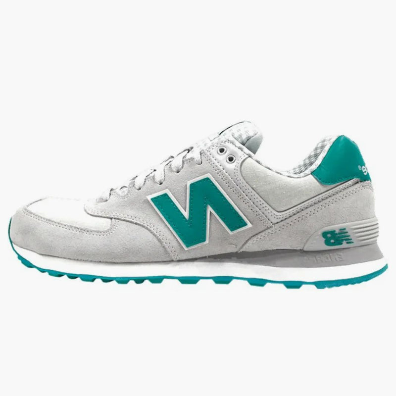 New Balance 574 Piknikový balíček šedá zelená