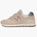 New Balance 574 Pink Leopard Print (women's)