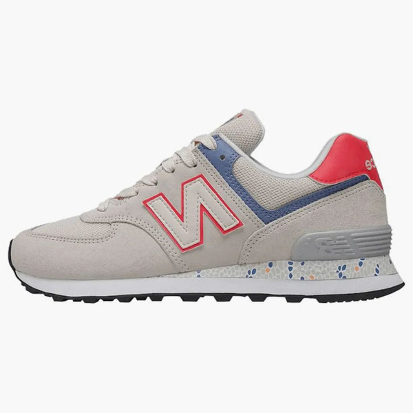 New Balance 574 Raw Silk Vivid Coral (women's)