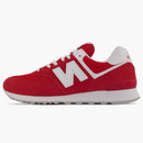 New Balance 574 Red White
