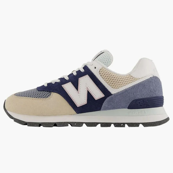 New Balance 574 drsná modrá béžová
