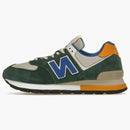 New Balance 574 Rugged Green Royal Blue