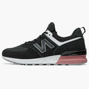 New Balance 574 Sport Black Dusty Peach