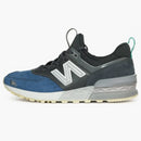 New Balance 574 Sport Mita Sneakers Black Blue Gray