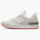 New Balance 574 Sport Off White Red (Women's)