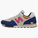 New Balance 574 Taupe Navy Blue
