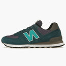 New Balance 574 Teal Purple