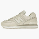 New Balance 574 Triple Cream Leather (women's)