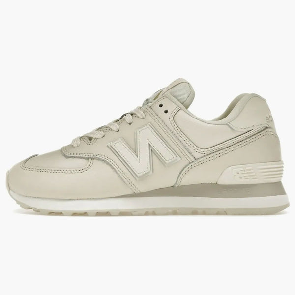 New Balance 574 Triple Cream Leather (Women's)