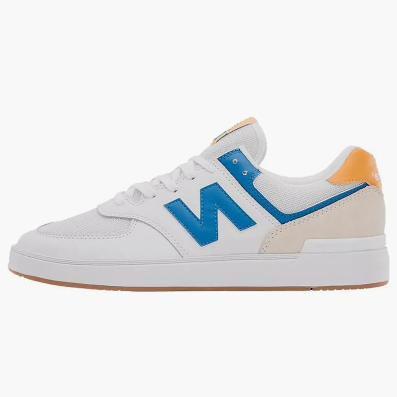 New Balance 574 blu bianco