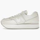 New Balance 574 Plus White Grey Matter (women's)