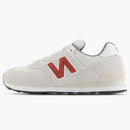 New Balance 574 White Red Grey