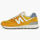 New Balance 574 Yellow Light Blue (women's)