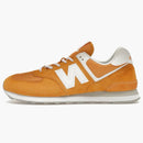 New Balance 574 Yellow White