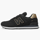 New Balance 574v2 Black Citra Yellow