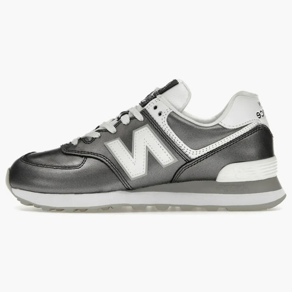 New Balance 574v2 Black Metallic White (Dámské)