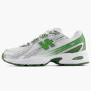 New Balance 740 White Alpine Green Silver Metallic