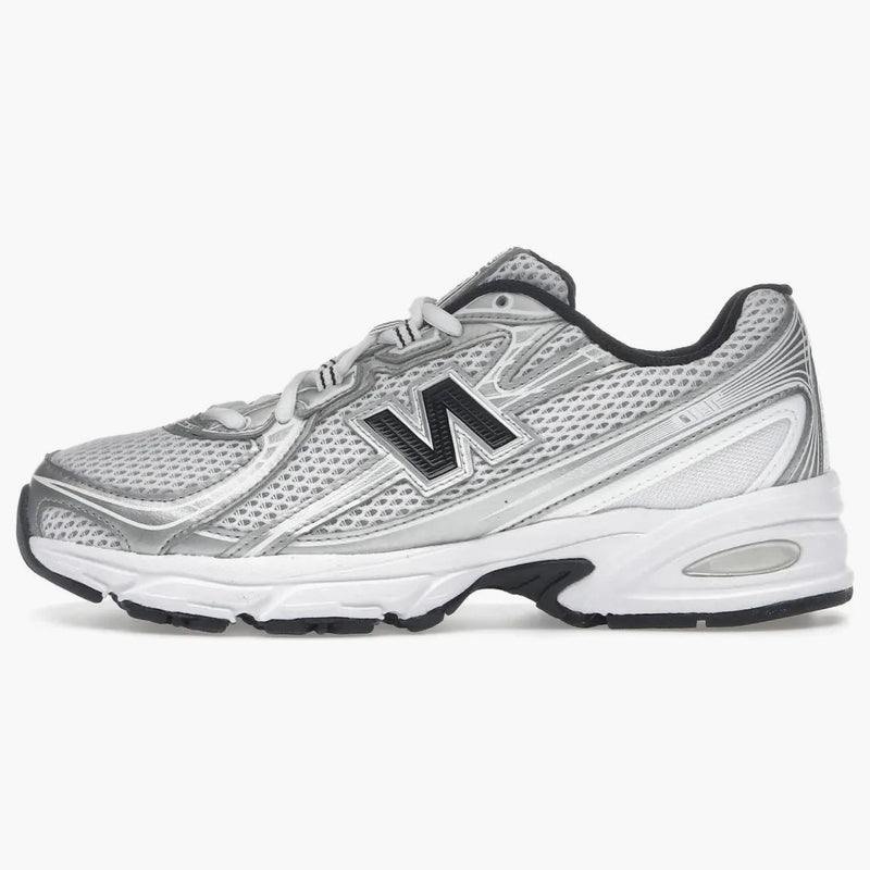 New Balance 740 White Silver Metallic Navy