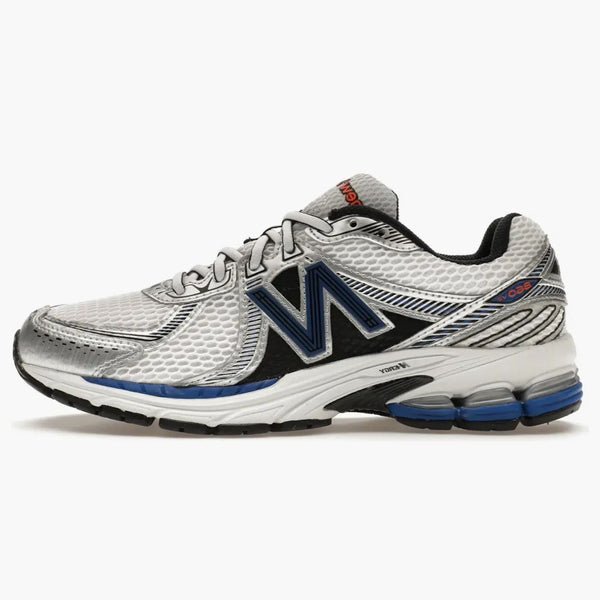 New Balance 860v2 White Team Royal Silver
