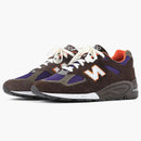 New Balance 990v2 Miusa Brown Purple