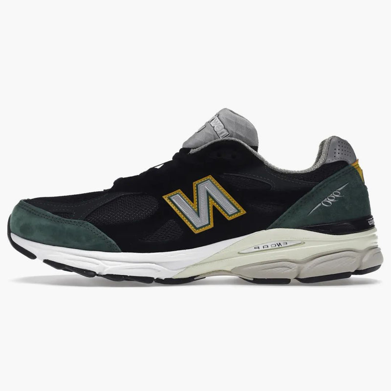 New Balance 990V3 Miusa Black Green Yellow