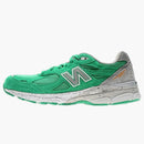 New Balance 990v3 Miusa Boston Marathon Boston Green White