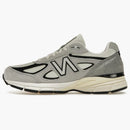 New Balance 990v4 Miusa Teddy Santis Grey Black Cream